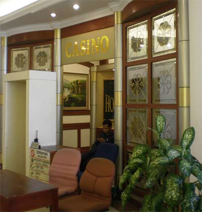 Holiday Palace Casino in Sihanoukville, Cambodia.