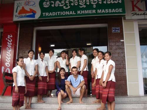 Tropical Massage & Spa in Sihanoukville, Cambodia.