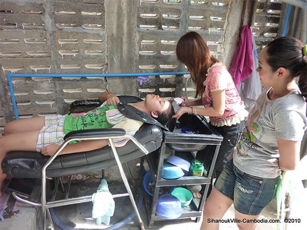 davy hairdresser in sihanoukville, cambodia