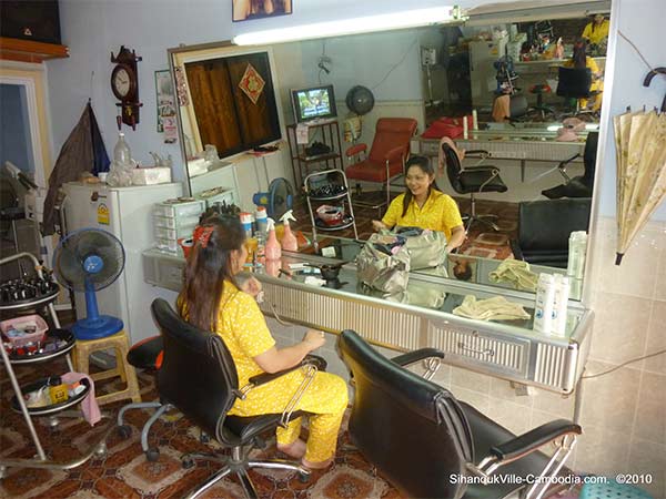 davy hairdresser in sihanoukville, cambodia