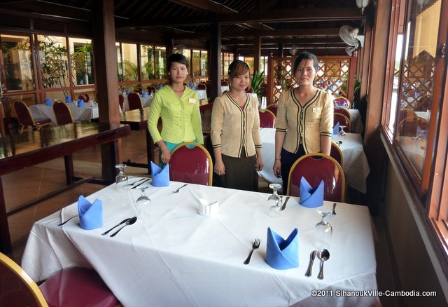 Golden Sea Hotel & Casino in Sihanoukville, Cambodia.