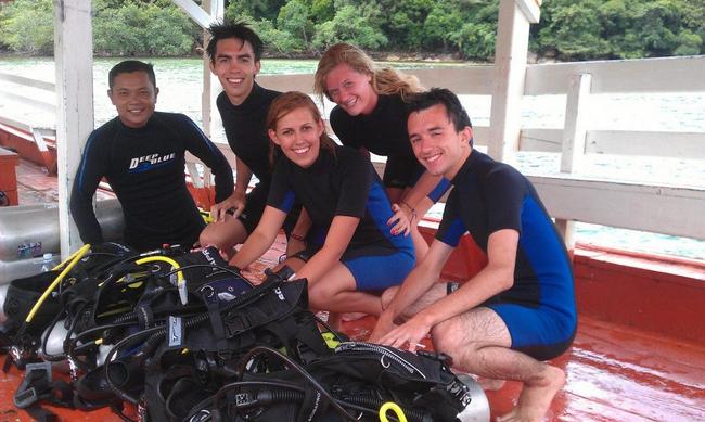 Koh Rong Dive Center in Sihanoukville, Cambodia.