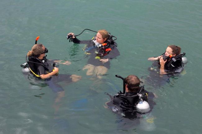 Koh Rong Dive Center in Sihanoukville, Cambodia.