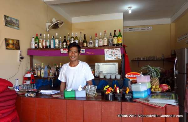 Manoha Restaurant in Sihanoukville, Cambodia.