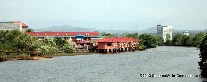 C.S.M. Restaurant & Resort in Steung Hauv, Cambodia.