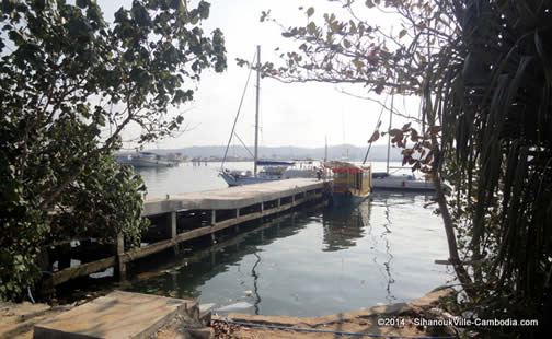 Marina Oceania in SihanoukVille, Cambodia.