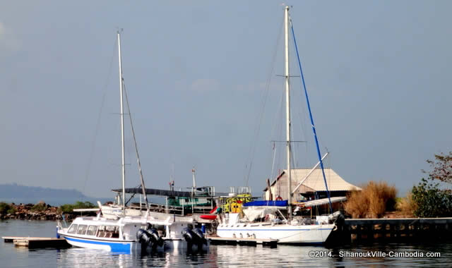 Marina Oceania in SihanoukVille, Cambodia.