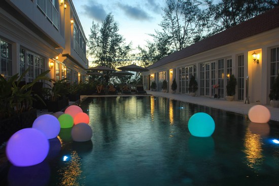 White Boutique Hotel in SihanoukVille, Cambodia.