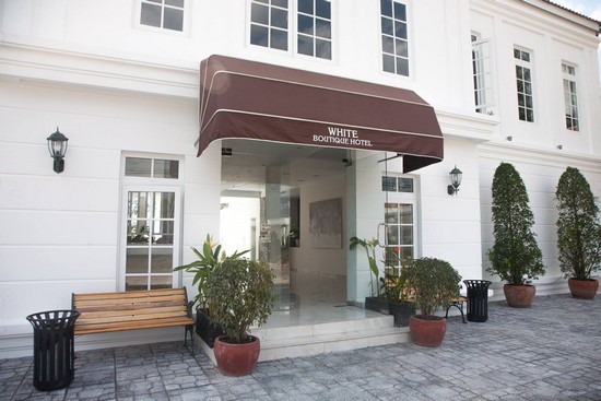 White Boutique Hotel in SihanoukVille, Cambodia.