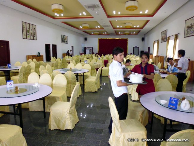 Big House Chinese Restaurant in SihanoukVille, Cambodia.