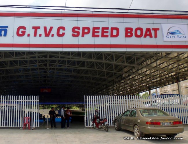 G.T.V.C. Speed Boat in SihanoukVille, Cambodia.