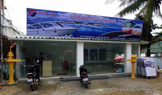 Buva Sea Cambodia Ferry in SihanoukVille, Cambodia.