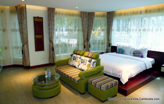 Domrai Boutique Resort in SihanoukVille, Cambodia.