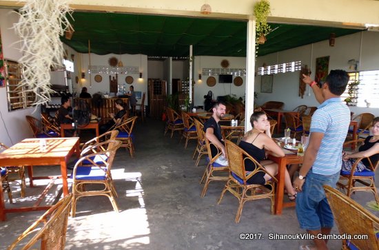 Otres Sofiny Guesthouse and Restaurant in SihanoukVille, Cambodia.