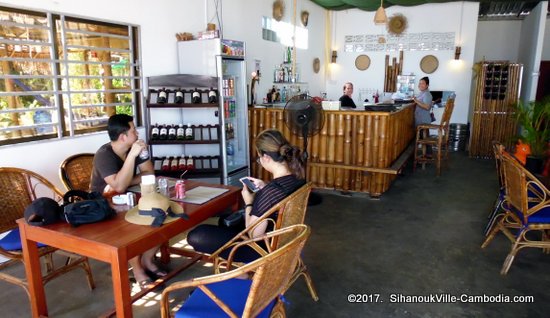 Otres Sofiny Guesthouse and Restaurant in SihanoukVille, Cambodia.