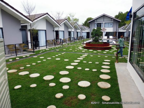 Sandy Clay Bungalows in SihanoukVille, Cambodia.