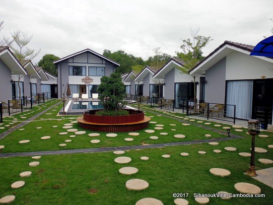 Sandy Clay Bungalows in SihanoukVille, Cambodia.