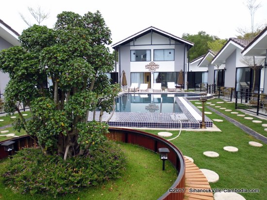 Sandy Clay Bungalows in SihanoukVille, Cambodia.