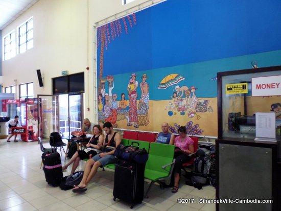 SihanoukVille Airport.  Cambodia.  Flights to Siem Reap. (Angkor Wat)