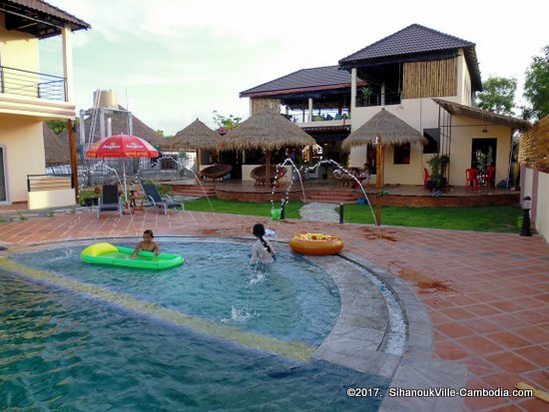 Longfeng International Hotel.  Eat, Sleep, Swim in SihanoukVille, Cambodia.