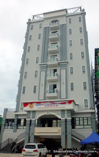 King Casino and Hotel in SihanoukVille, Cambodia.