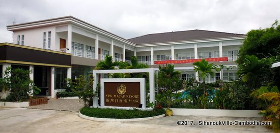 New Macau Casino and Hotel in SihanoukVille, Cambodia.