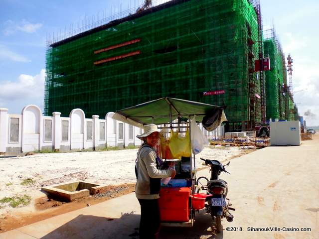 Hao Di City in SihanoukVille, Cambodia.  Otres Beach.