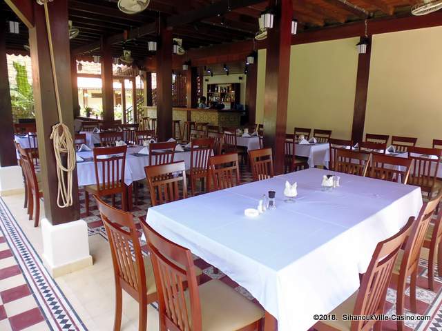 Samot Baitong Resort & Restaurant in SihanoukVille, Cambodia.  Otres Riverside.