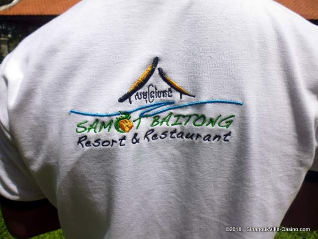 Samot Baitong Resort & Restaurant in SihanoukVille, Cambodia.  Otres Riverside.