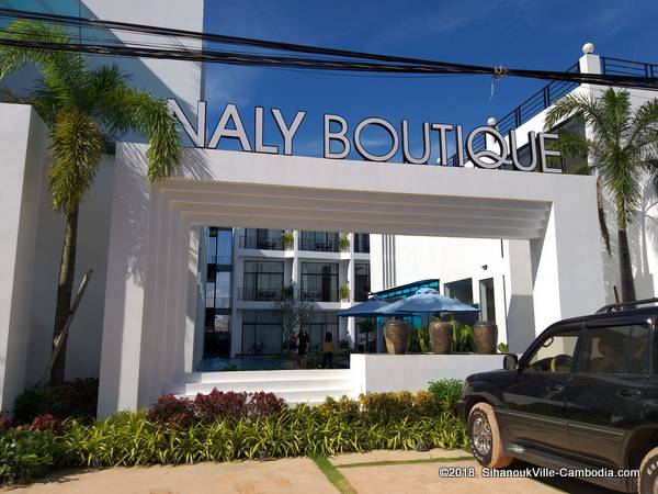 Naly Boutique Hotel in SihanoukVille, Cambodia.  Otres Village.