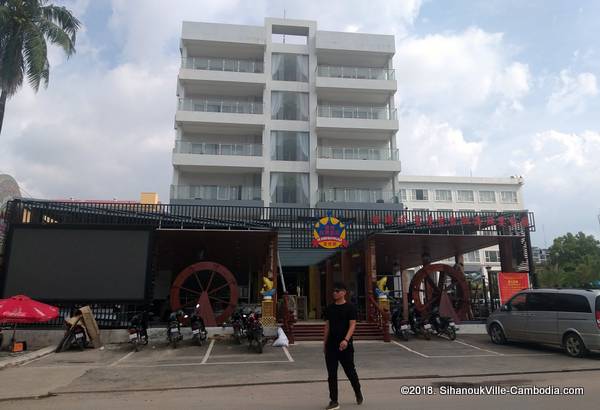 Queenco Hotel and Casino in SihanoukVille, Cambodia.