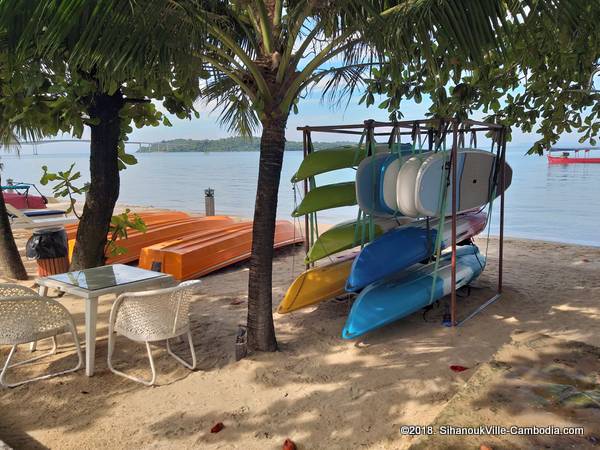 Queenco Hotel and Casino in SihanoukVille, Cambodia.