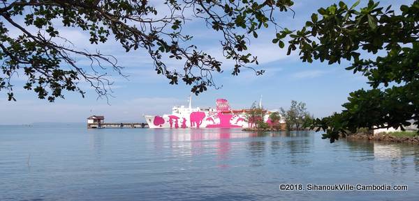 Queenco Hotel and Casino in SihanoukVille, Cambodia.