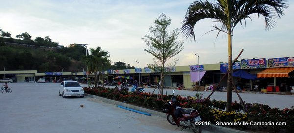 SihanoukVille Seafood Market in SihanoukVille, Cambodia.