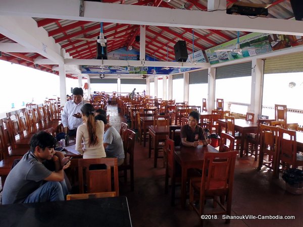 Ferry Schedule between SihanoukVille and the Islands.