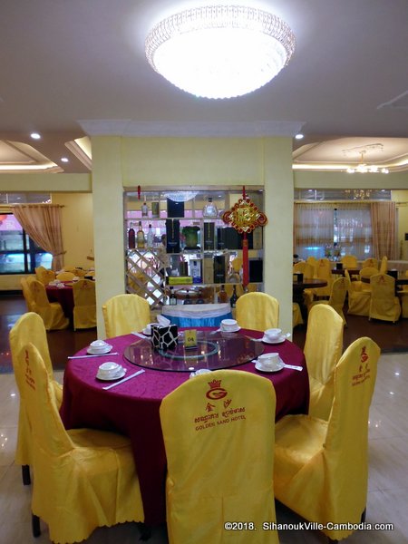 Golden Sand Hotel and Casino in Sihanoukville, Cambodia.