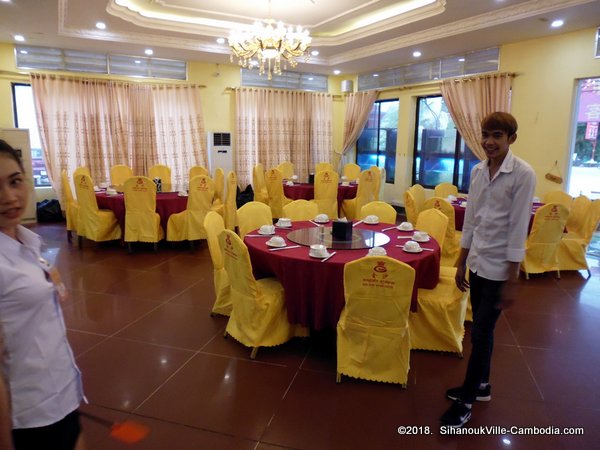 Golden Sand Hotel and Casino in Sihanoukville, Cambodia.