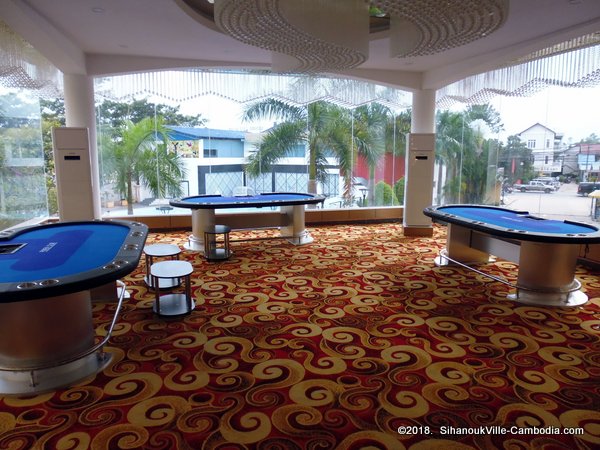 Golden Sand Hotel and Casino in Sihanoukville, Cambodia.