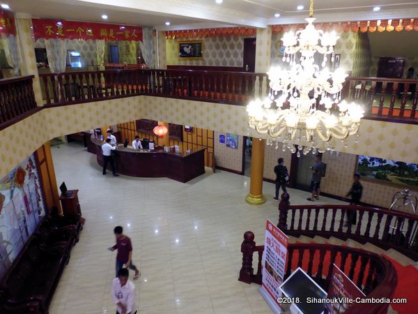 Golden Sand Hotel and Casino in Sihanoukville, Cambodia.