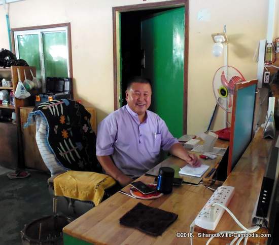 Arirang Korean Restaurant in SihanoukVille, Cambodia.