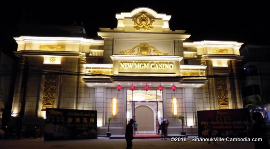 New Mei Gao Mei Casino (New MGM Casino) in SihanoukVille, Cambodia.