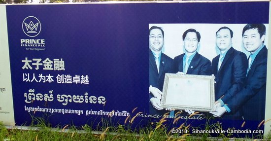 Prince Real Estate in SihanoukVille, Cambodia.