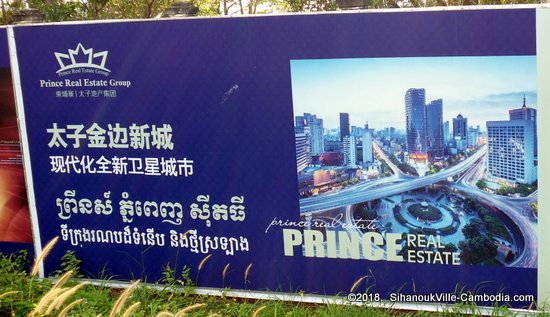 Prince Real Estate in SihanoukVille, Cambodia.