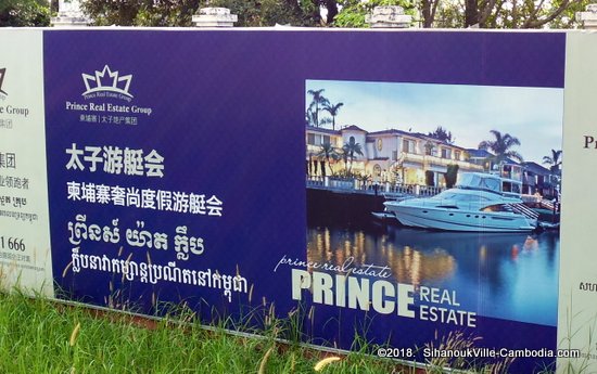 Prince Real Estate in SihanoukVille, Cambodia.