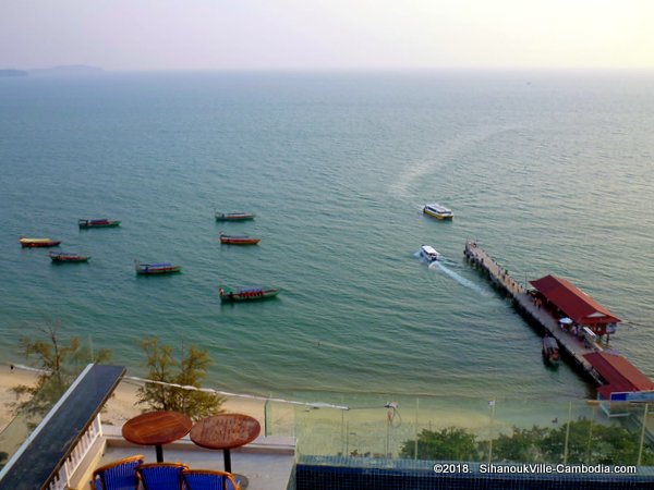 La Vogue Boutique Hotel and Casino in SihanoukVille, Cambodia.