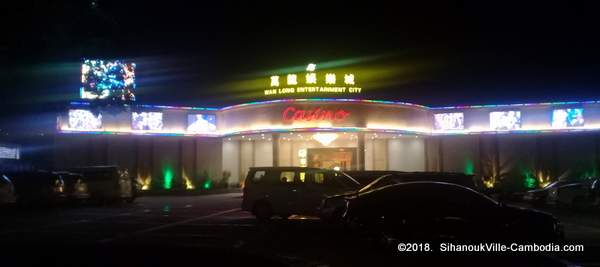 Wan Long Entertainment City Di Hoa International Casino in SihanoukVille, Cambodia.  Victory Beach.