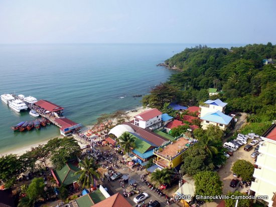 Ferry Schedule between SihanoukVille and the Islands.