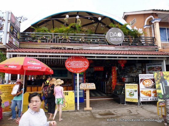 Yasmine Restaurant in SihanoukVille, Cambodia.