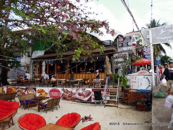 Yasmine Restaurant in SihanoukVille, Cambodia.