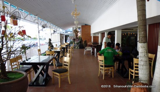 M'lop Chrey Poki Seafood Restaurant in Sihanoukville, Cambodia.